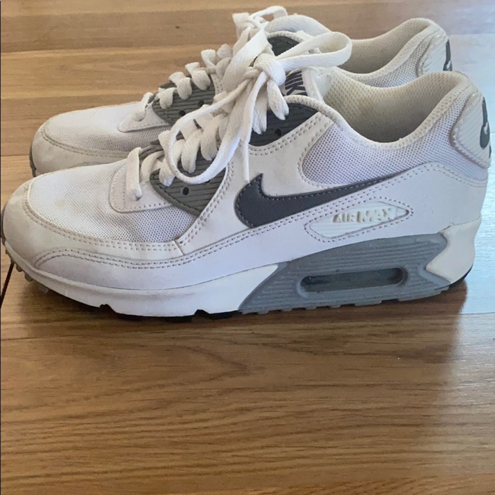 Nike AirMax White and Gray